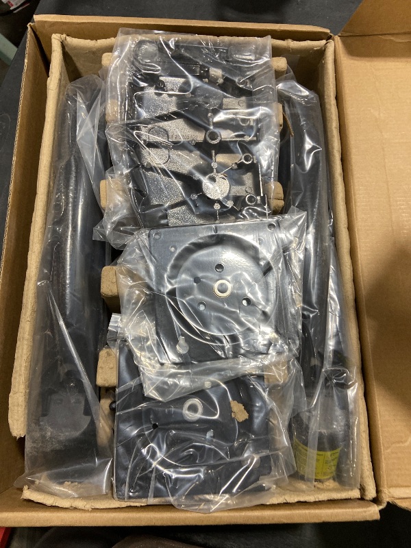 Photo 1 of HUANUO Dual Monitor Stand for 13?–40?, Premium Dual Monitor Mount with USB, Height Adjustable Monitor Stand for 2 Monitors, VESA Mount with Clamp/Grommet Base, Holds 26.4lbs per Arm, HNDS7