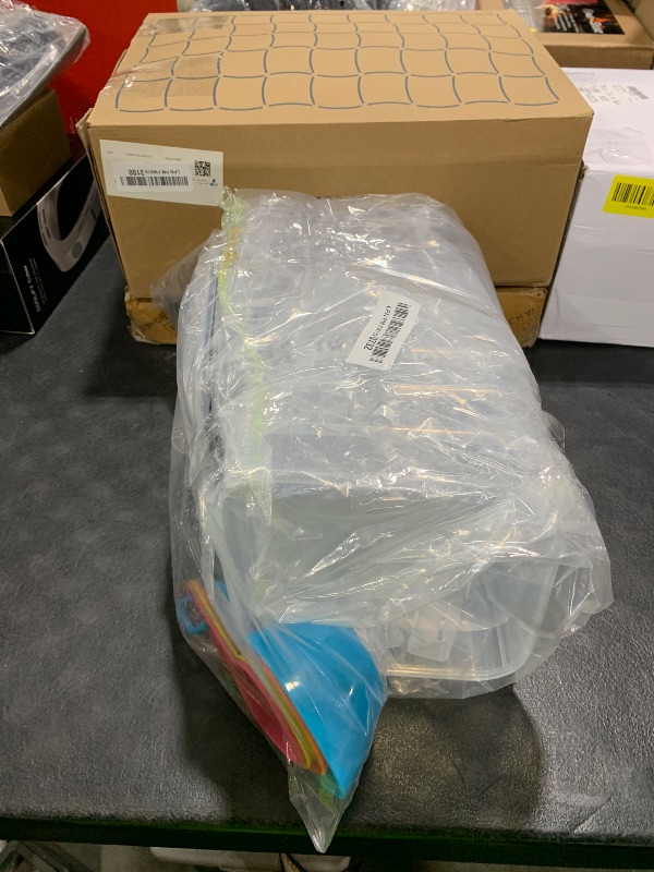 Photo 1 of Storeganize Flour Sugar Storage Containers (5.3L/4pk) Great Rice Canisters Sets For The Kitchen pantry, Large Food Storage Containers With Lids Airtight