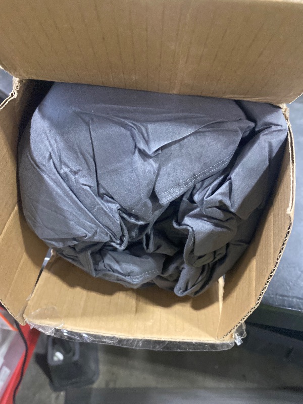 Photo 1 of Cosybay Twin Size Feather Down Fiber Comforter - Fluffy Grey All Season Duvet Insert, Ultra Soft 100% Cotton Cover, Luxury Hotel Bedding with Corner Tabs, 68"x90"