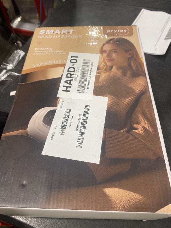 Photo 1 of pryfey Hand Massage with 2 Vibration 6 Modes 6 Intensities