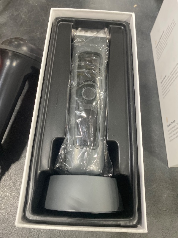 Photo 1 of Brio Beardscape V2 Beard Trimmer for Men Professional with Low Friction Ceramic Blade, Cordless Professional Hair Trimmer for Barbers with 4 Hrs of Long Battery Timing, Ideal for Beard & Body (Gray)