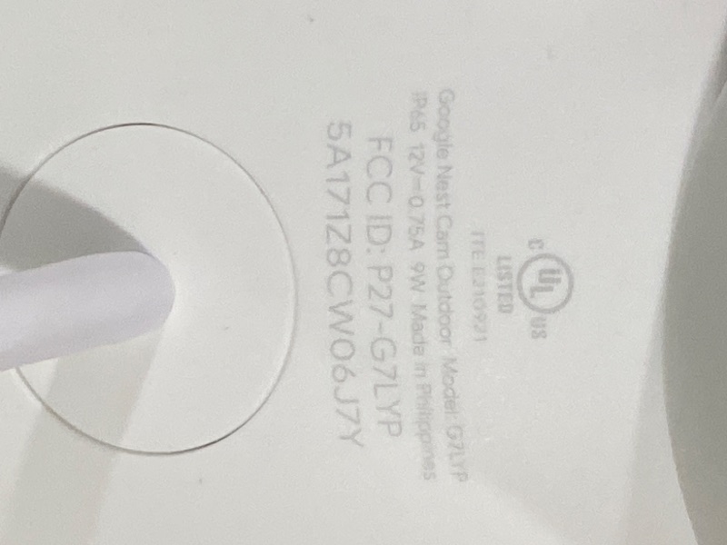 Photo 1 of Google Nest Cam Outdoor (Wired, 2nd Gen) - 2 Pack - Security Camera with 2K Video and Gemini, Night Vision, 2-Way Audio - Works with Google Home - 2025 Model - Snow