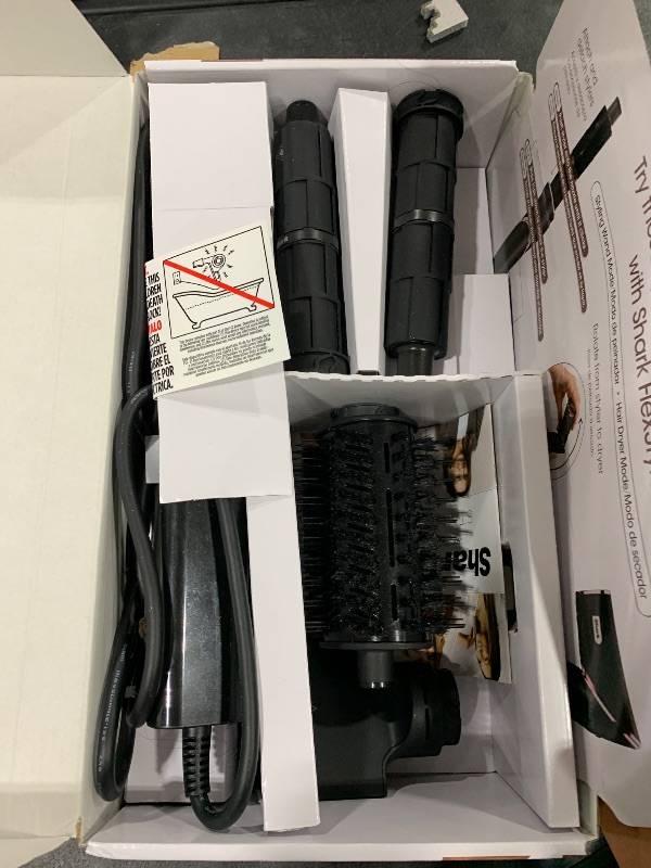 Photo 1 of Shark FlexStyle Air Styling & Drying System, Powerful Hair Blow Dryer & Multi-Styler with Auto-Wrap Curlers, Oval Brush, Concentrator Attachment, Mocha, HD431BR