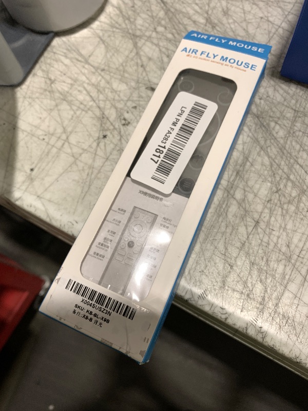 Photo 1 of iPazzPort Air Mouse & PC Remote Keyboard: Bluetooth & 2.4G Backlit, Rechargeable Aluminum Alloy Design, Compatible with Laptop, Android TV Box, HTPC