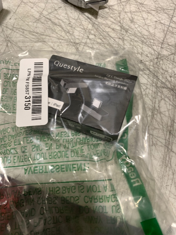 Photo 1 of Questyle QCC Dongle Pro [MFi Certified] USB-C Bluetooth Audio Adapter with LDAC,aptX Lossless&aptX-Adaptive,Low Latency Bluetooth 5.4 Dongle for PS5,Wireless Lossless Transmitter for PC/Headphones