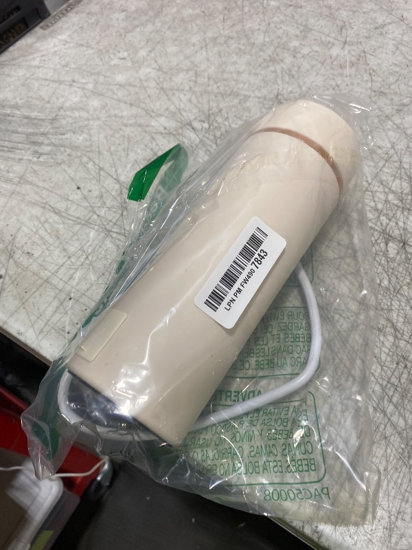 Photo 1 of Travel Electric Kettle Portable Mini Kettle,Small Hot Water Boiler with 4 Temperature Settings,304 Stainless Steel,Fast Boiling Water with Auto Shut-Off and Boil Dry Protection,400ml (Beige, 400ML)