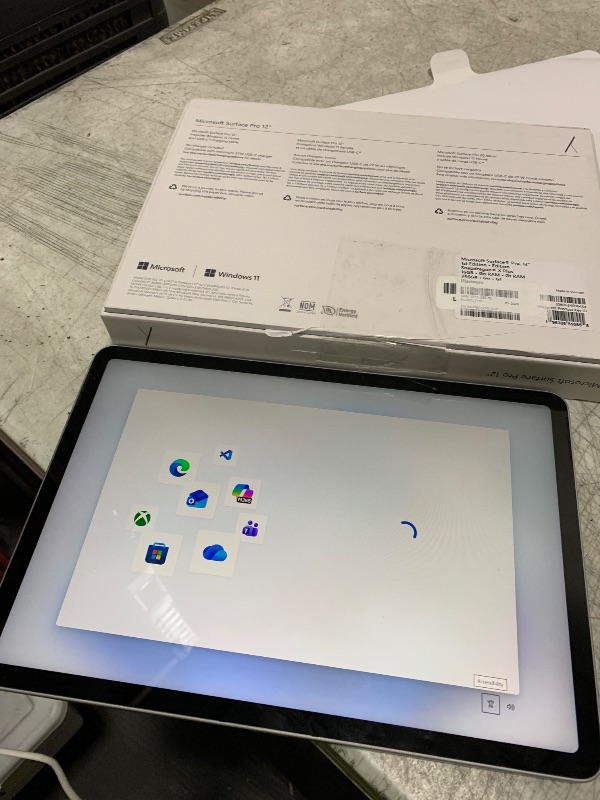 Photo 1 of Microsoft Surface Pro 2-in-1 Laptop/Tablet (2025), Windows 11 Copilot+ PC, 12" Touchscreen Display, Snapdragon X Plus (8 Core), 16GB RAM, 256GB Storage, Platinum