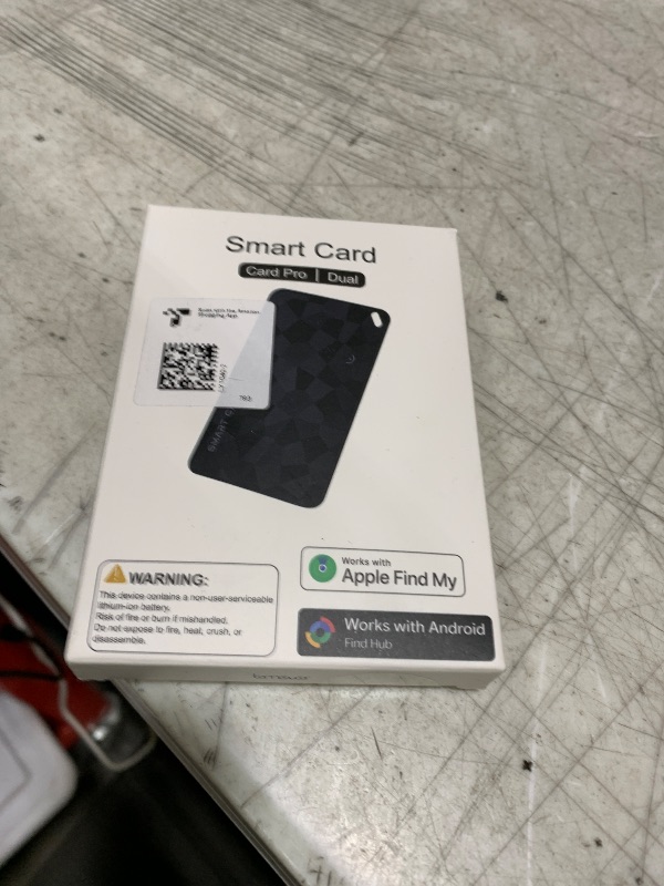 Photo 1 of ?for iOS&Android? Airtag Wallet Tracker Card, Ultra-Thin Smart Card, Credit Card Size Bluetooth Tracker for Wallet Passport, Works with Apple Find My & Google Find Hub, Wireless Charging, Loud Alarm