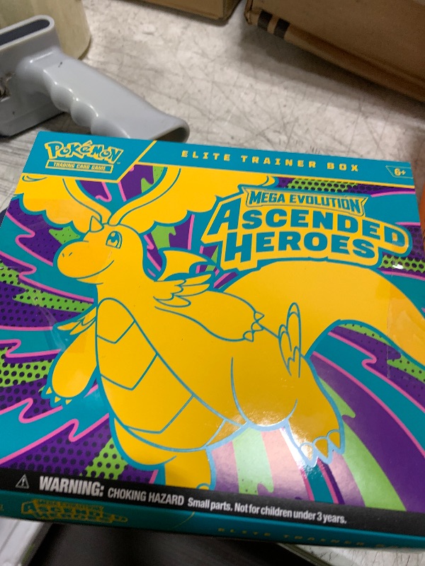 Photo 1 of Pokémon TCG: Mega Evolution—Ascended Heroes Elite Trainer Box
