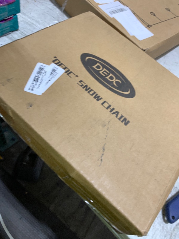 Photo 1 of DEDC Auto Lock Snow Tire Chains, 50s Quick Easy, Enhanced Manganese Steel Alloy Endurance Life 650 Mi for Off Road SUV and Pickup Truck 265 275 285 295 305 315 Set of 2 (LS1620)