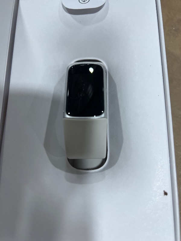 Photo 1 of Fitbit Charge 6 Fitness Tracker with Google apps, Heart Rate on Exercise Equipment, 6-Months Premium Membership Included, GPS, Health Tools and More, Porcelain/Silver, One Size (S & L Bands Included)