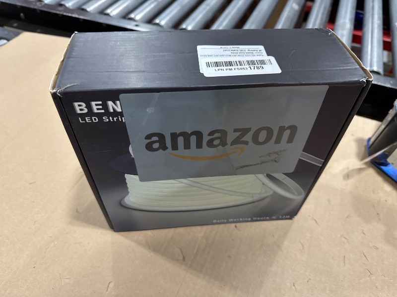 Photo 1 of BENLUN AC 110V COB LED Strip Lights Outdoor Waterproof 65.6ft, 6000K Cool White Super Bright 200W CRI 90+ LED Rope Light, IP65 Flexible Cuttable, for Bedroom Garden Commercial House