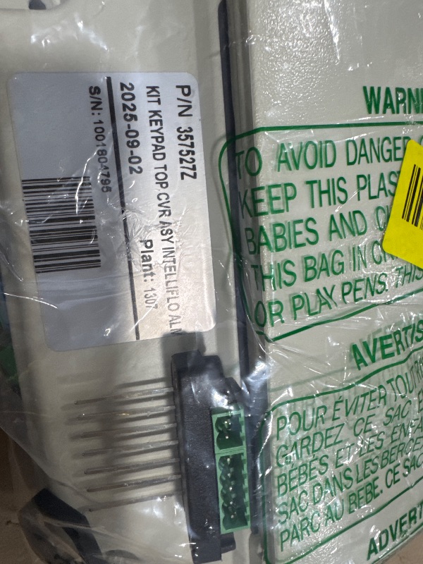 Photo 1 of Pentair Keypad Assembly Accessory Replacement Kit for IntelliFlo Keep Your Swimming Pool and Spa Pumps Running for Continuous Fun