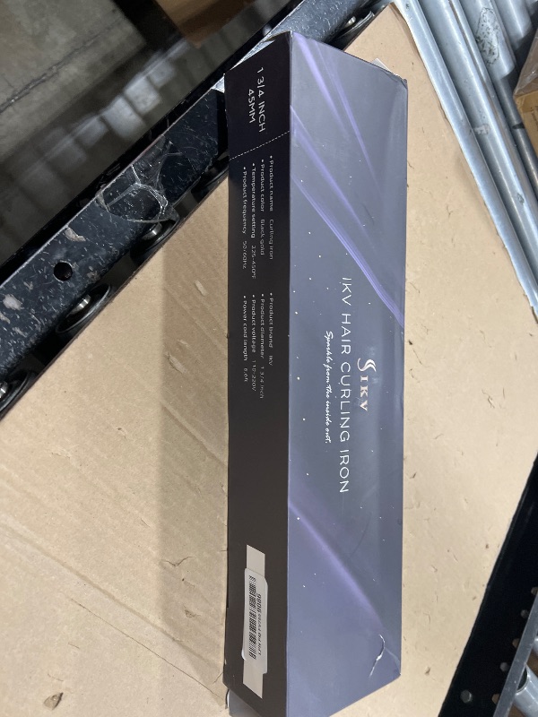 Photo 1 of 1 3/4 Inch Extra Long Barrel Curling Iron, 1.75 Large Barrel for Long Hair Ceramic Tourmaline