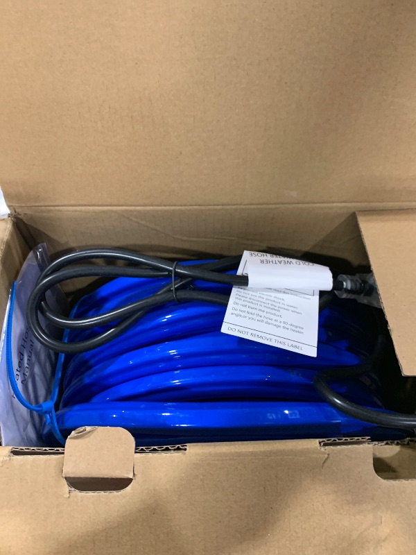 Photo 1 of 50FT Heated Water Hose for RV,Heavy Duty Heated Hose for Camper/Garden/Farm, 1/2" Inner Diameter,Temperatures Down to -40°F, Prevent Freezing