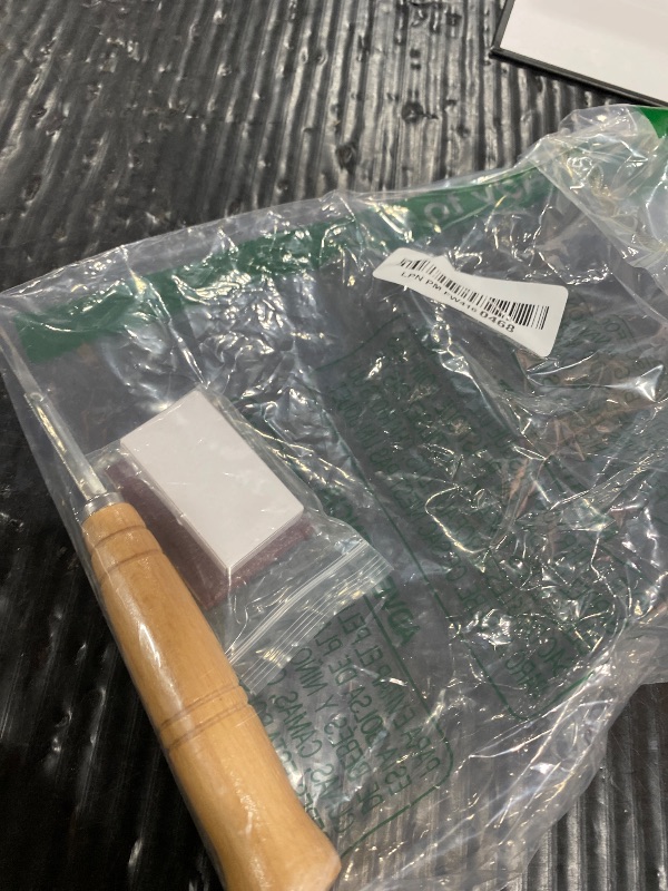 Photo 1 of "SAINT GERMAIN Premium Hand Crafted Bread Lame for Dough Scoring Knife, Lame Bread Tool for Sourdough Bread Slashing with 10 Blades Included with Replacement with Authentic Leather Protector Cover"