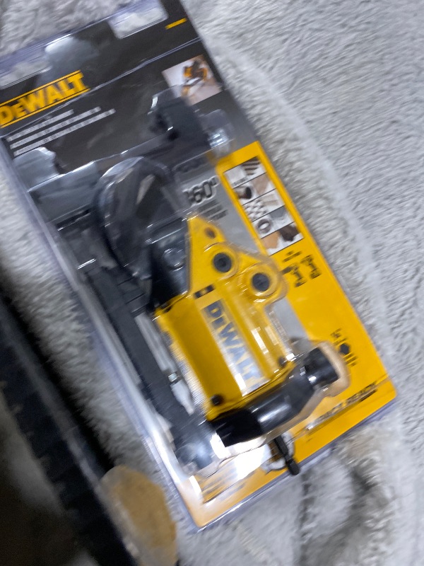 Photo 1 of DEWALT Metal Shear/Cutter Drill Attachment, Impact Ready, 360 Degree Pivoting Head, Cuts 18GA Material (DWASHRIR)(Yellow, Black)