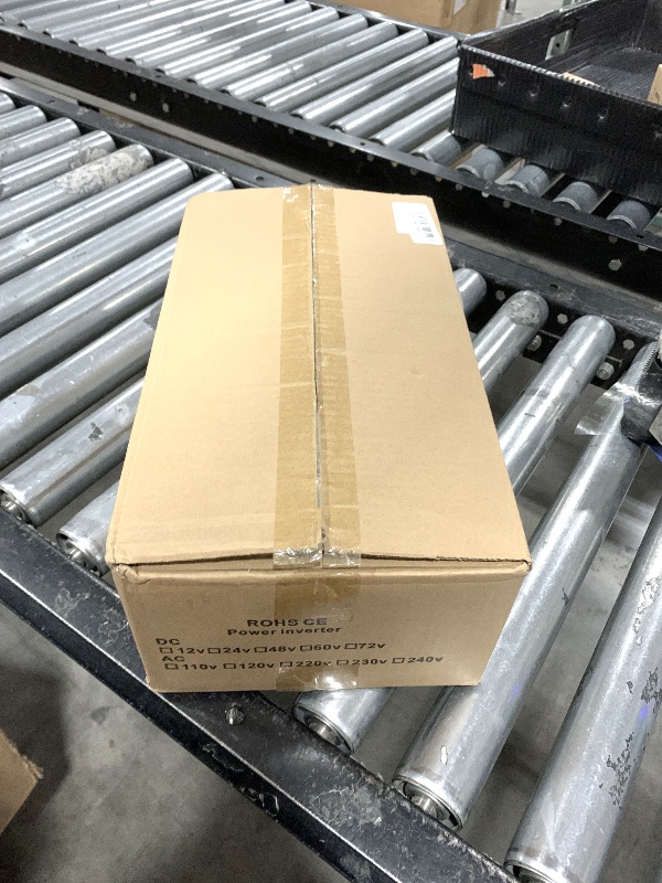 Photo 1 of NON FUNCTIONAL - PARTS ONLY ------------------------------------------------------5000 Watt Power Inverter 72V DC to 110V AC Converter, LED Display with 2 AC Outlets Dual Fans Radiating for RV, Camp and Home, Electric Tool Pure Sine Wave Inverter (110V, 5