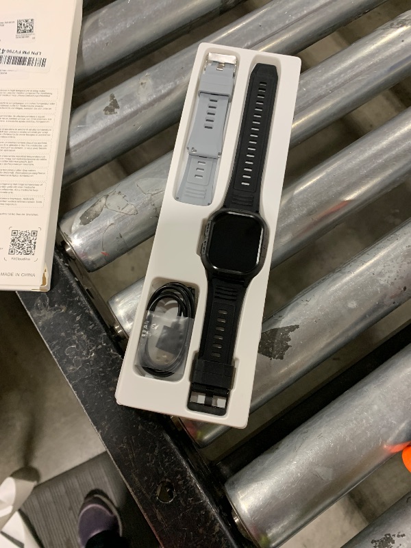 Photo 1 of Smart Watch for Men Fitness Tracker: Waterproof Military Digital Mens Watches Running Make Answer Call Smartwatch Android Phone iPhone Samsung Compatible Sleep SpO2 Heart Rate Monitor Step Pedometer