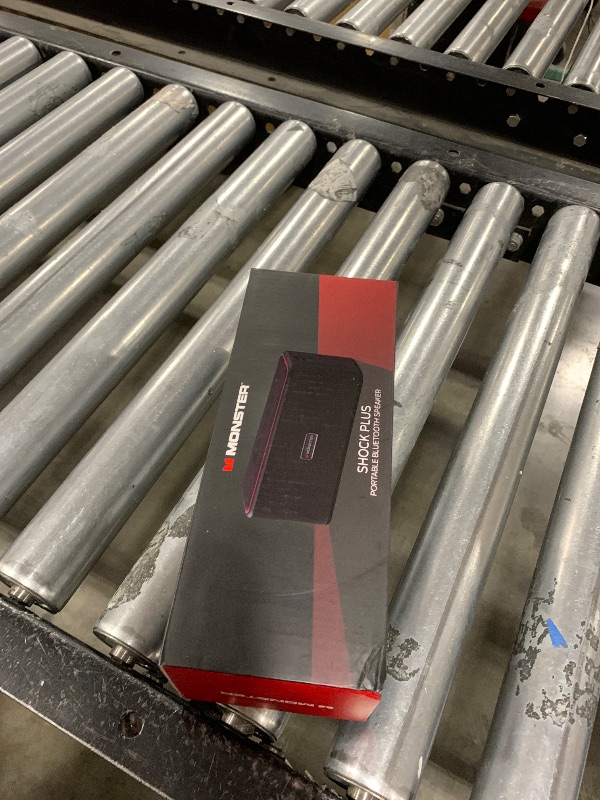 Photo 1 of Monster Shock Plus Bluetooth Speaker, Portable Speaker with 30W Loud Stereo Sound, Bluetooth 6.0, TWS Pairing, 15H Playtime, Support AUX/TF Card, IPX6 Waterproof Wireless Speakers for Outdoor, Home