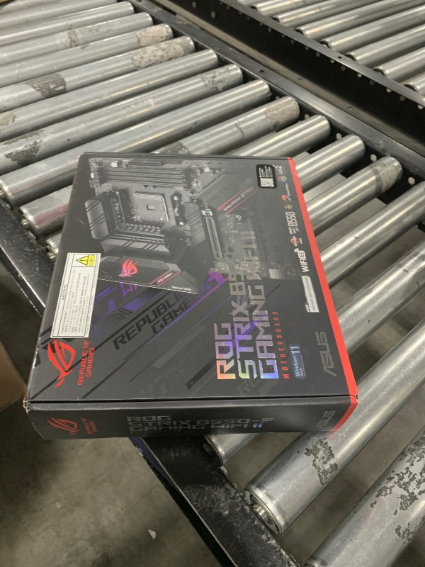 Photo 1 of Asus ROG Strix B550-F Gaming WiFi II AMD AM4 (3rd Gen Ryzen) ATX Gaming Motherboard (PCIe 4.0,WiFi 6E, 2.5Gb LAN, BIOS Flashback, HDMI 2.1, Addressable Gen 2 RGB Header and Aura Sync)