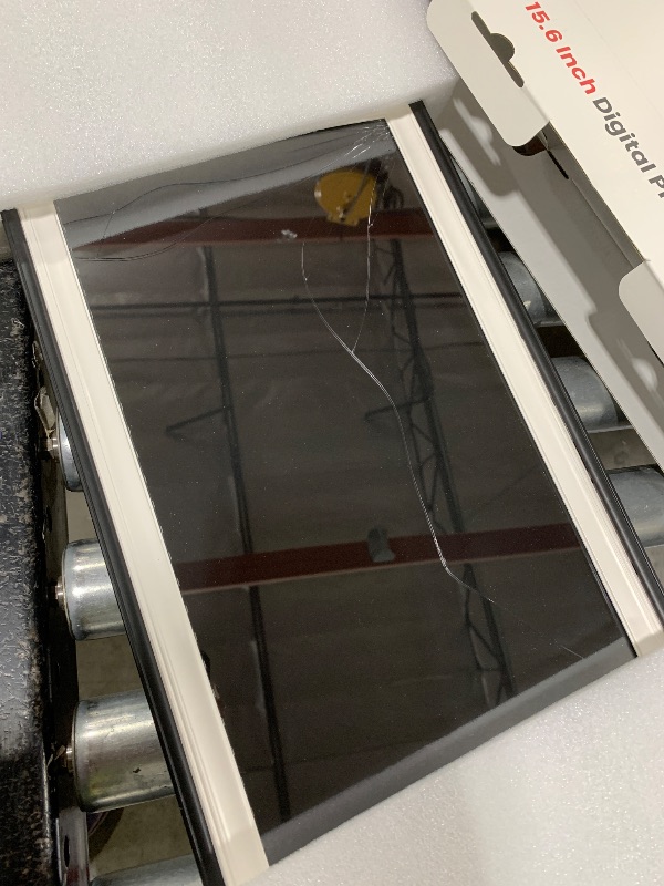 Photo 1 of BIGASUO Digital Picture Frame Frameo 15.6" WiFi Electronic Photo Frames Large with 64GB Memory 1920x1080 IPS FHD Touch Screen Share Moments Instantly Anywhere Photo Gifts for Parents and Grandparents