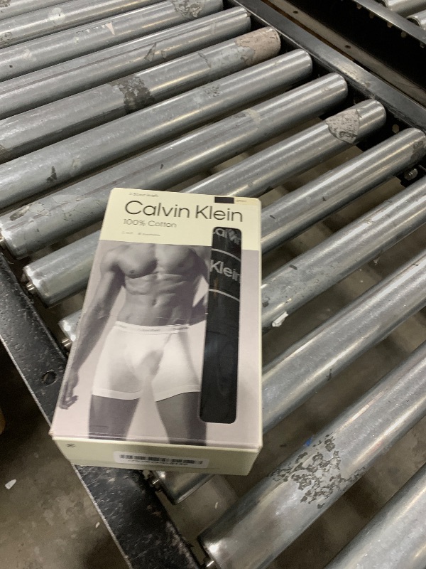 Photo 1 of **USED/INCOMPLETE** Calvin Klein Cotton Classics 5 Pack Boxer Brief Black/Black/White S (28"-30")