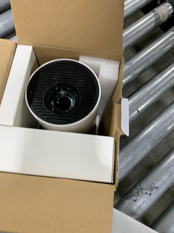 Photo 1 of [Electric Focus]Mini Portable Projector with 4K Support, Bluetooth 5.4 WIFI6, 5watt Sound Base Speaker, 260 ANSI, Android 11, 210° Rotation , Auto Keystone Correction Video Projector HY300 PLUS