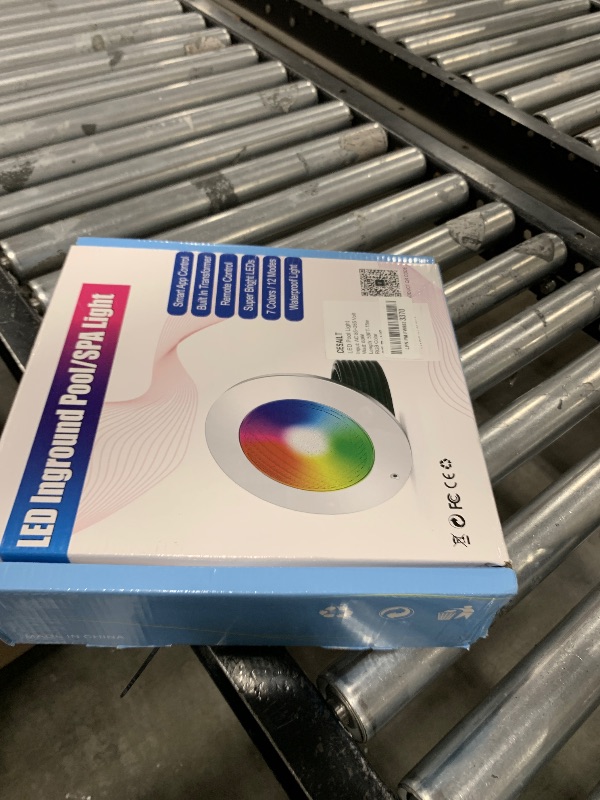 Photo 1 of Pool Lights for Inground Pool, 60W 10 Inch LED Inground Pool Light with Controller, Remote and APP Control for Wet Niche, Color Changing Underwater Swimming Pool Lights with 50 Foot Cord