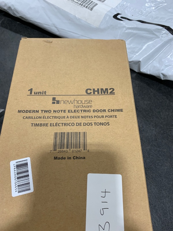 Photo 1 of ?Newhouse Hardware CHM2 Door Chime, White