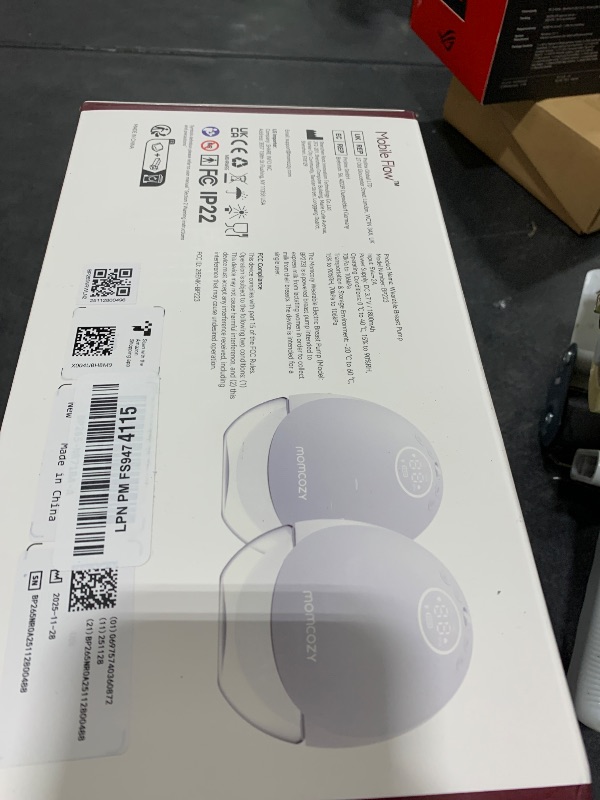 Photo 1 of Momcozy Wearable Breast Pump, Hands Free Upgraded Mobile Flow | M9, App Discreet Control with Personalized Multi-Modes & 15 Levels, Wearable Breast Pump 24mm, 2 Pack Cozy Red