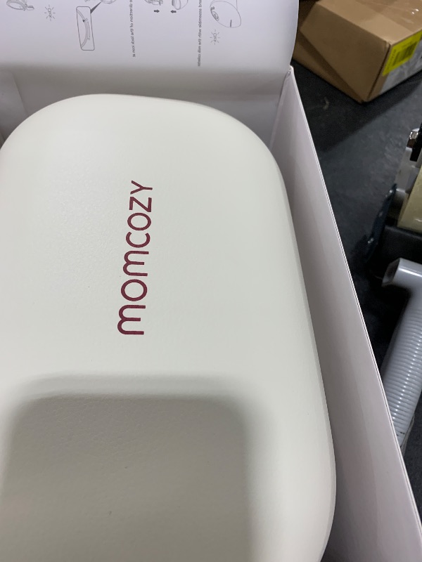 Photo 1 of Momcozy Wearable Breast Pump, Hands Free Upgraded Mobile Flow | M9, App Discreet Control with Personalized Multi-Modes & 15 Levels, Wearable Breast Pump 24mm, 2 Pack Cozy Red