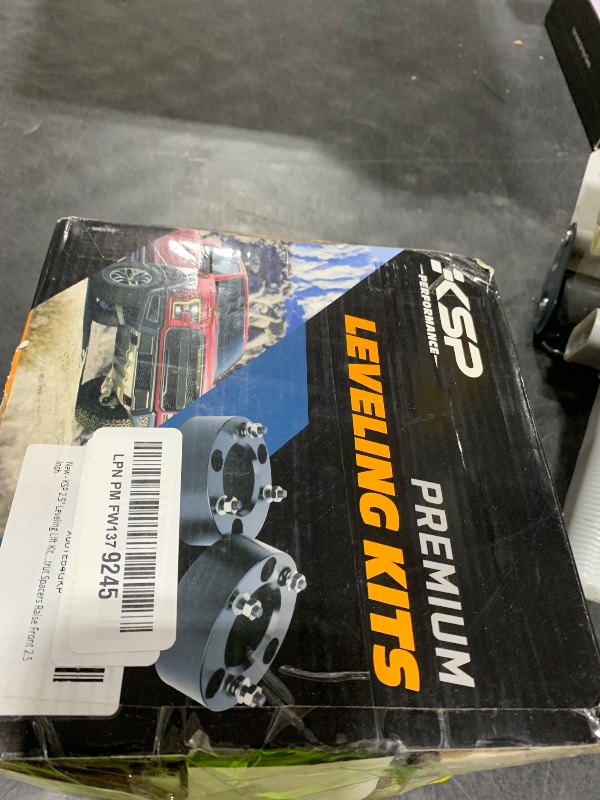 Photo 1 of KSP 2.5" Front Leveling Lift Kits for F150 2004-2026, 2.5in Chassis Level Kit Compatible With Expedition 2003-2018, Mark LT, 2pcs Auminum Suspension Strut Spacers Work On shock Absorber