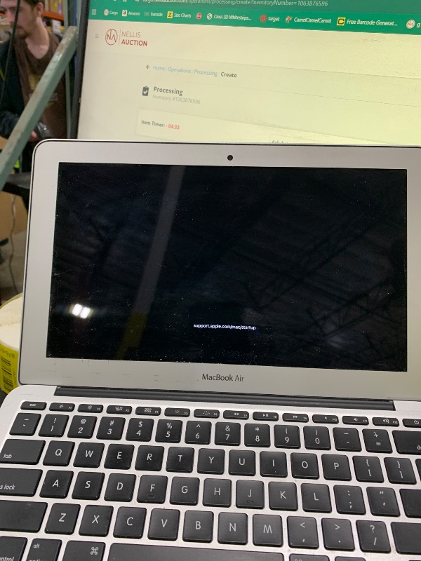 Photo 1 of Apple 2025 MacBook Air 13-inch Laptop with M4 chip: Built for Apple Intelligence, 13.6-inch Liquid Retina Display, 16GB Unified Memory, 256GB SSD Storage, 12MP Center Stage Camera, Touch ID; Silver