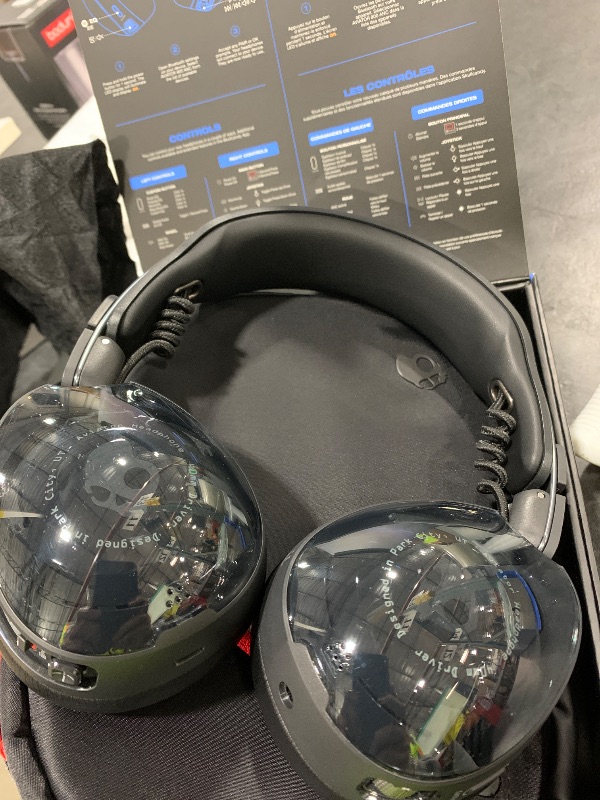 Photo 1 of Skullcandy Aviator 900 ANC Wireless Over-Ear Bluetooth Headphones, THX Spatial Audio with Head Tracking, Adaptive Noise Cancelling, Up to 60 Hours Battery, Microphone for iPhone Android - True Black