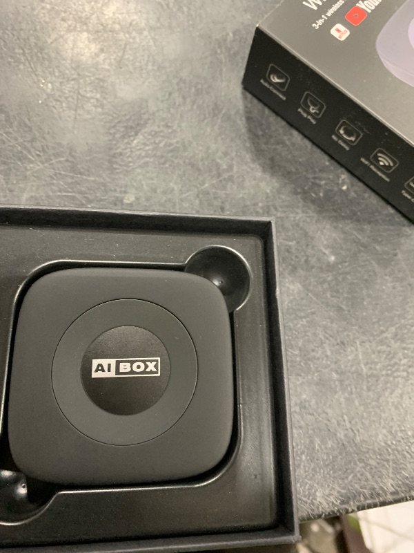 Photo 1 of Ai Magic Box for Streaming Netflix/YouTube/TikTok, Wireless CarPlay Adapter Dongle Support TF Card for OEM Wired Car Play & Android Auto Cars Headrest Video