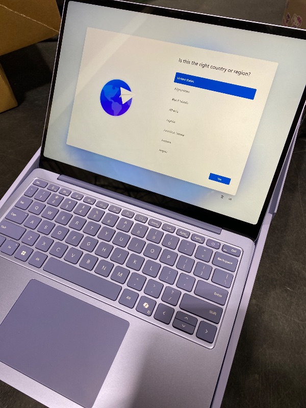 Photo 1 of Microsoft Surface Laptop (2025), Windows 11 Copilot+ PC, 13" Touchscreen Display, Snapdragon X Plus (8 core), 16GB RAM, 512GB SSD Storage, Violet