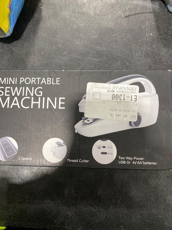 Photo 1 of Handheld Sewing Machine,Portable,Mini Sewing Machine