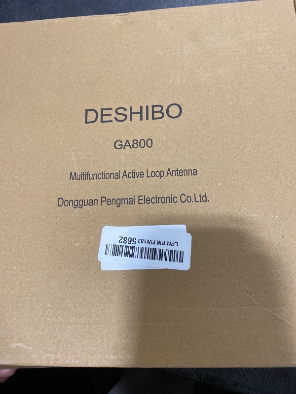 Photo 1 of GA800 Portable Active Shortwave Antenna (Free of Tuning), WOOKLEA Loop Antenna 10kHz-159MHz, with BNC Cable, LW MW SW FM Air V Band, Used for Amateur Radio