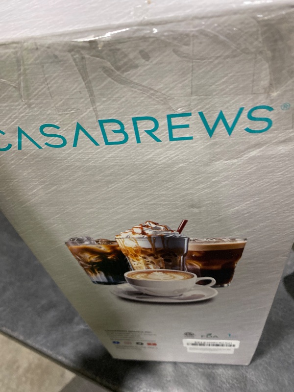 Photo 1 of CASABREWS CM5418 Espresso Machine 20 Bar, Stainless Steel Espresso Maker with Milk Frother, Compact Cappuccino Machine for Home, Espresso Coffee Machine, Gift for Her, Gift for Family, Black