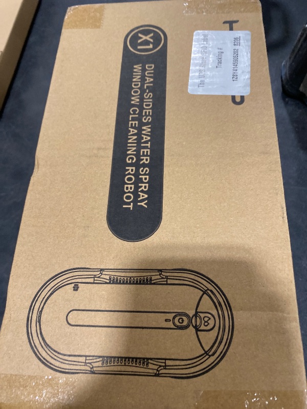 Photo 1 of HIXZAP Smart Window Cleaning Robot with bidirectional ultrasonic Spray & 85ml Tank - Automatic Edge Detection, 2400-3200pa Strong Suction, Anti-Drop Protection for Effortless Cleaning