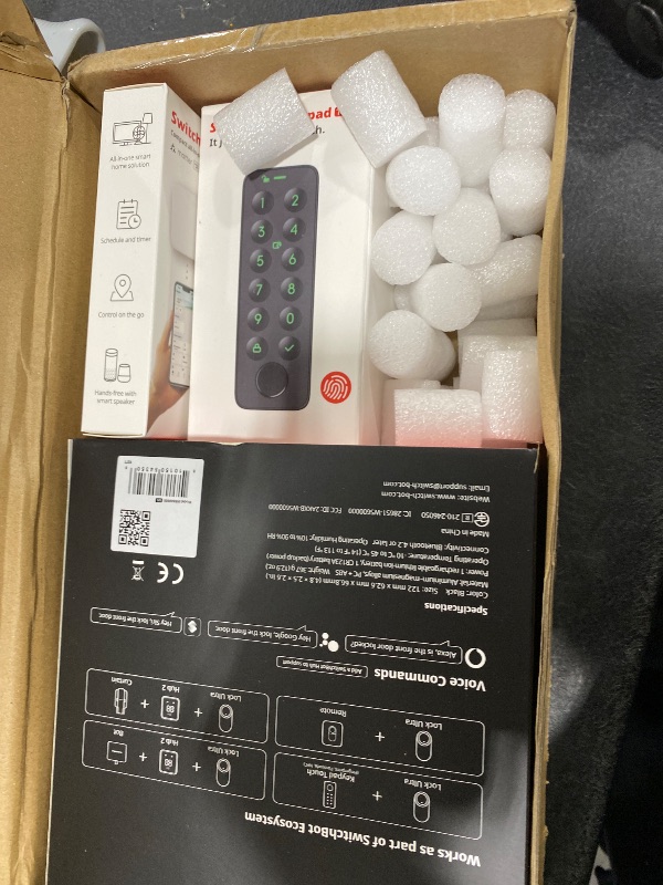 Photo 1 of Smart Lock Ultra with Keypad,Fingerprint Door Lock, App Remote Control, Built-in WiFi Keypad Deadbolt, Auto Unlock, Waterproof&Easy Install,Supports Alexa and Google (Lock Ultra Touch Combo)