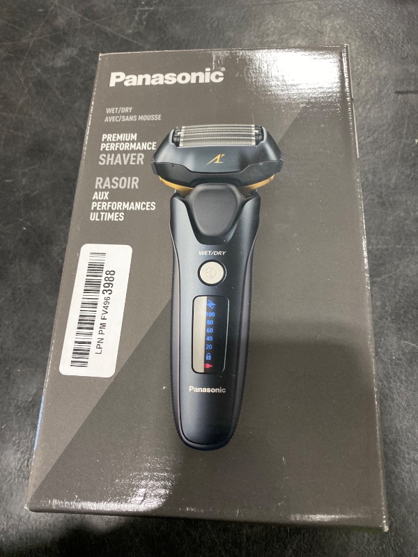 Photo 1 of Panasonic ARC5 Electric Razor for Men with Pop-Up Trimmer, Wet/Dry 5-Blade Shaver, Men's Electric Razors for Shaving Face with Intelligent Shave Sensor and 16D Pivoting Head, ES-LV67-K (Black)