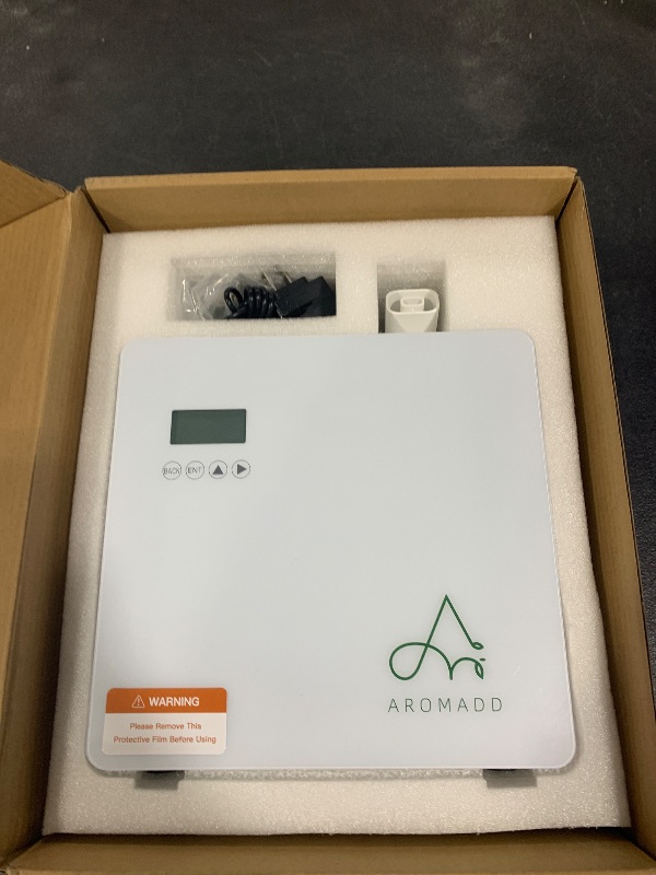 Photo 1 of 2025 Upgraded 3500 Sq.Ft Smart Scent Machine - HVAC System, Whole House Aroma & Hotel Collection Diffuser, Waterless Essential Oil Diffuser for Home, Office, 600ML Capacity, Cold Air Tech (White)