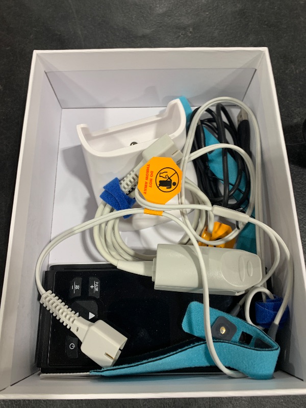 Photo 1 of Pulse Oximeter Fingertip Infant Pulse Oximeter Overnight for Kids Handheld Blood Oxygen Saturation Monitor for SpO2 and Pulse Rate Continuous Infant Monitoring Baby Oxygen Monitor & Adult Finger Spot