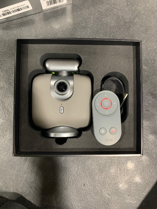 Photo 1 of XbotGo Chameleon AI Auto Sports Action Camera - 4K 60FPS Soccer Camera and Basketball Tracking Camera for Team Sports, Live Streaming, No Subscription, Works with iOS & Android (Lava Graphite)