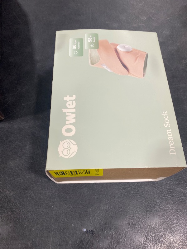 Photo 1 of Owlet Dream Sock - FDA-Cleared Smart Baby Monitor - Track Live Pulse (Heart) Rate, Oxygen in Infants - Receive Notifications - Dusty Rose