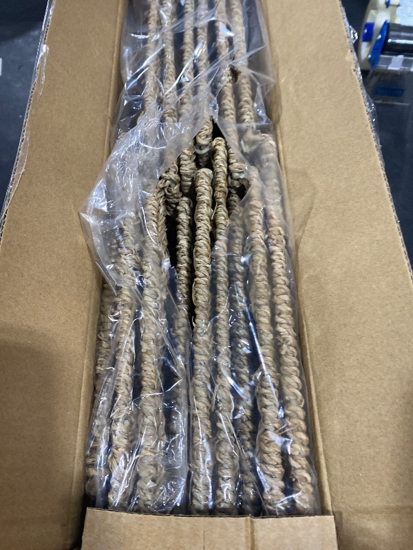 Photo 1 of 10.5 x 10.5in Cube Seagrass Storage Baskets, Foldable Square Wicker Storage Baskets for Shelves Set of 3, Large Cubby Rattan Basket, Collapsible Cube Storage Bins