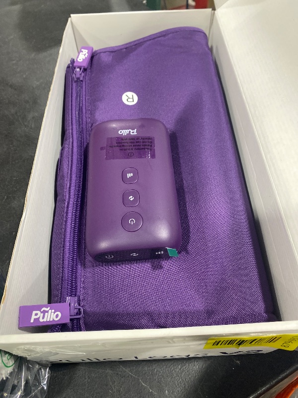 Photo 1 of PULIO Leg Care Device V2 with New Controller Purple - 3 Modes, 3 Intensities - USB-C Rechargeable Cordless