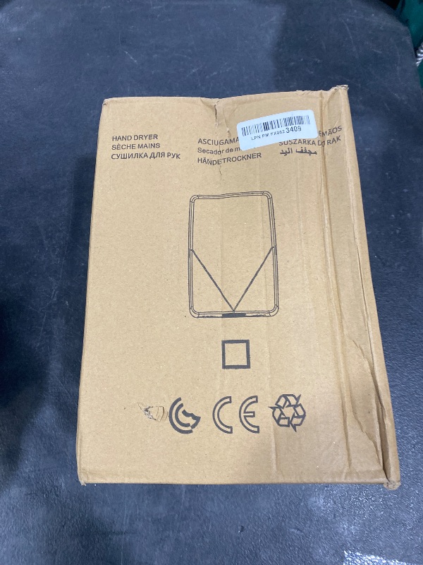 Photo 1 of ASIALEO Hand Dryer for Bathroom Commerical,UL Listed and ADA Compliant Automatic Electric Plug in Hand Blower,Cold/Hot air switchable,High Speed 1000W,70dB,Brushed Stainless Steel Cover,Wall Mounted